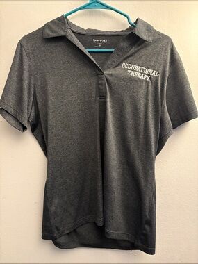 Sport-Tek Heathered Gray Occupational Therapy Polo